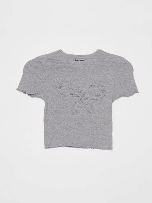 Polera Lazo Lola Gris Familyshop