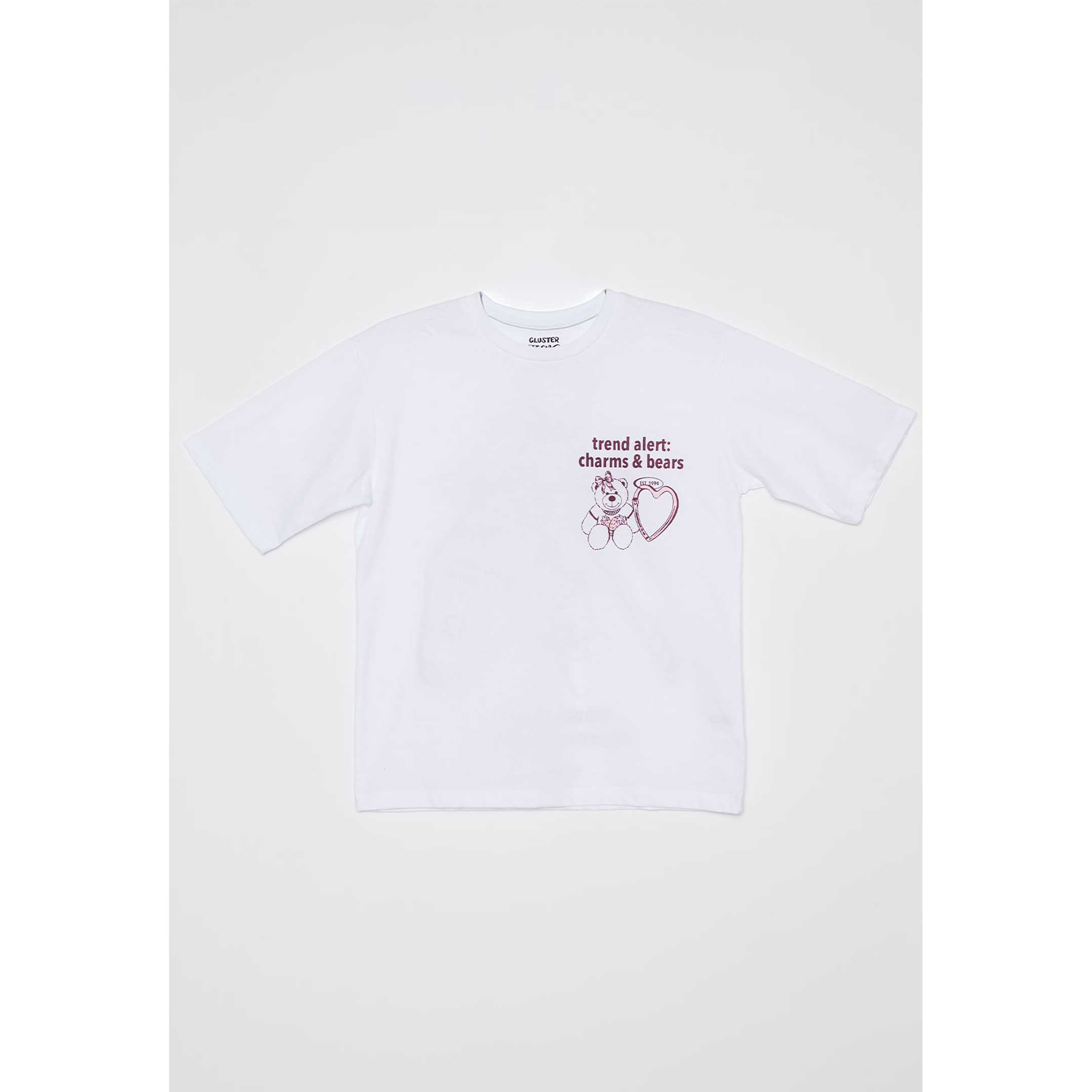 Polera Oversize LLavero  Lola Blanco Familyshop 2