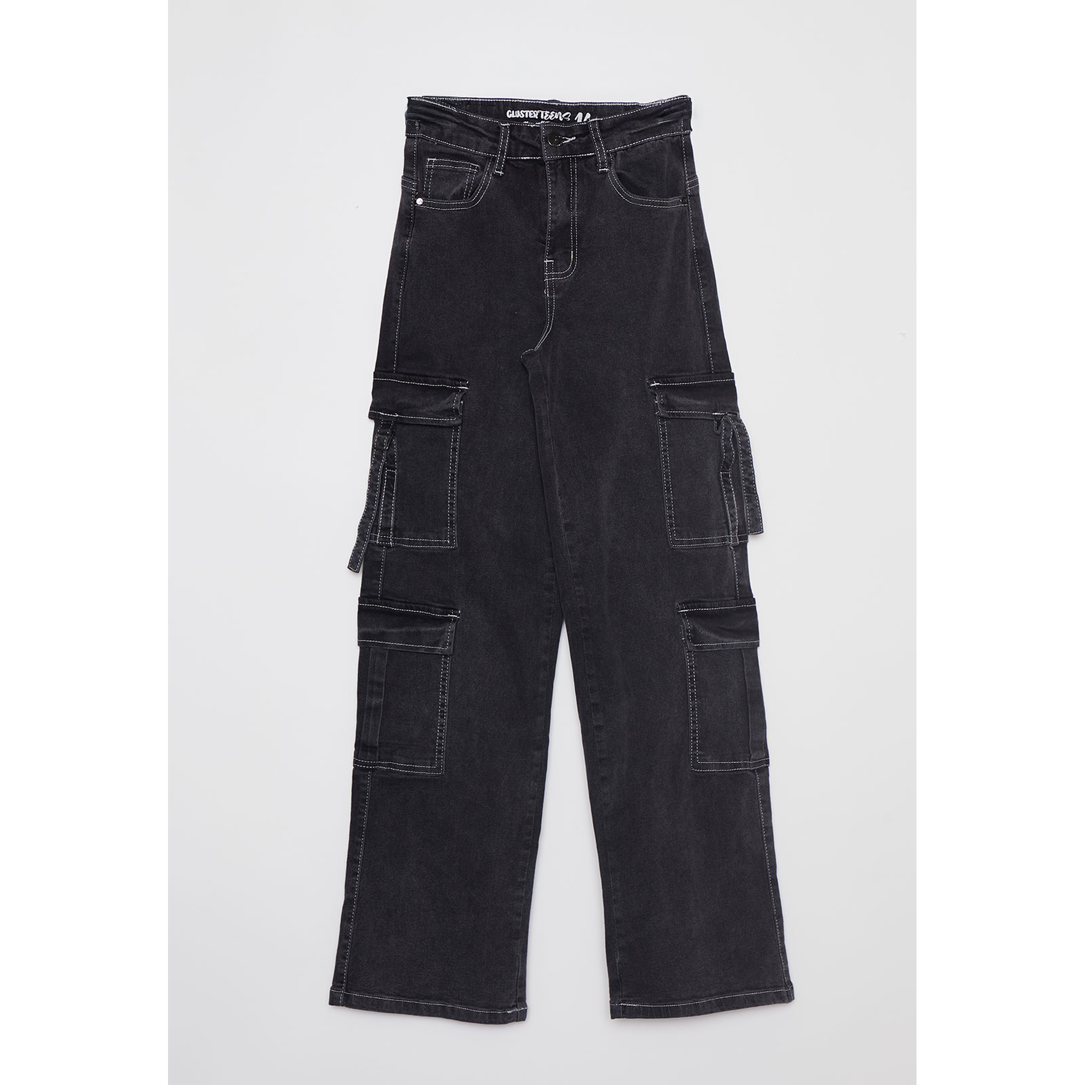 Jeans Cargo Lola Negro Familyshop 1
