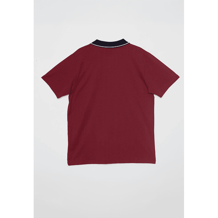 Polera Jersey Hombre Burdeo Familyshop 2