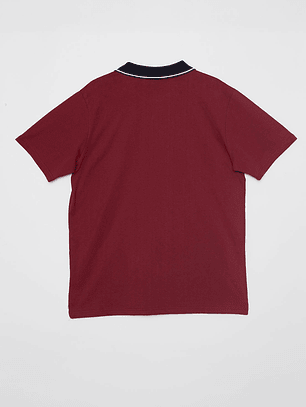 Polera Jersey Hombre Burdeo Familyshop