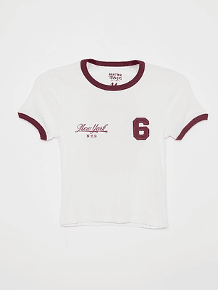 Polera Number Lola Crudo Familyshop