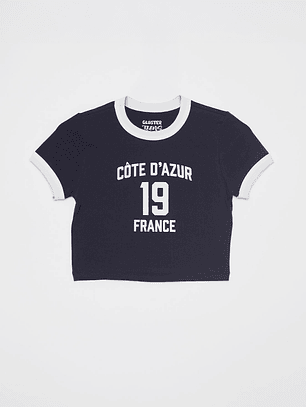 Polera College Lola Azul Familyshop