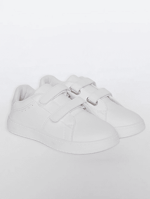 Zapatilla Urban Velcro Blanco Familyshop