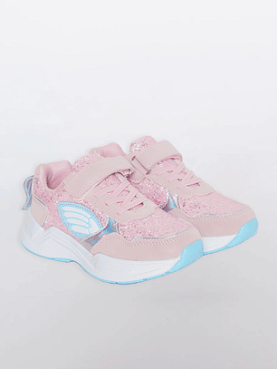 Zapatilla Sport Niña Rosado Familyshop