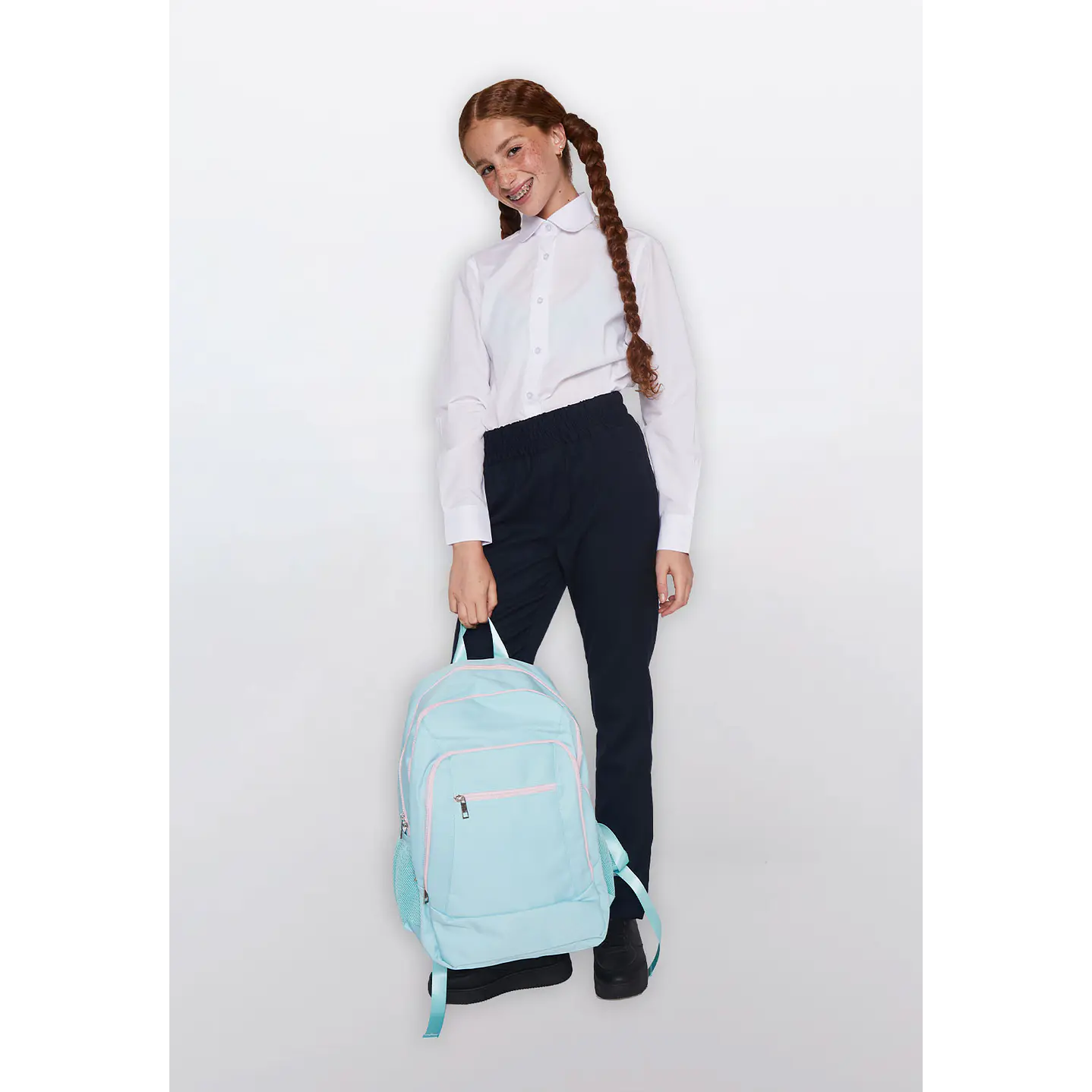 Mochila Lisa Celeste Familyshop 45x30x14 cm 4