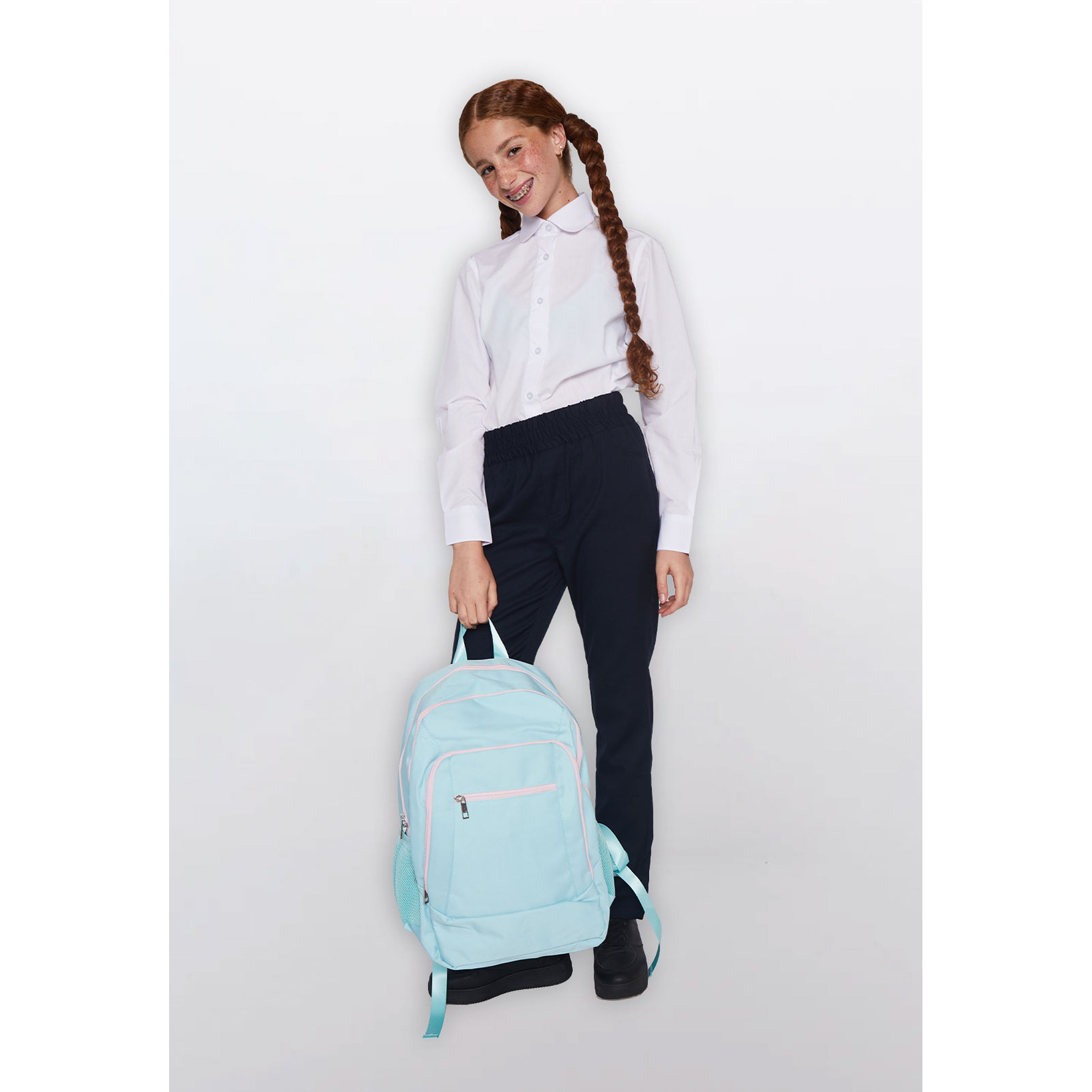 Mochila Lisa Celeste Familyshop 45x30x14 cm 4