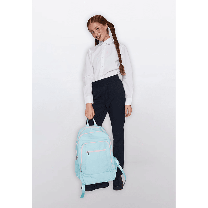 Mochila Lisa Celeste Familyshop 45x30x14 cm 4