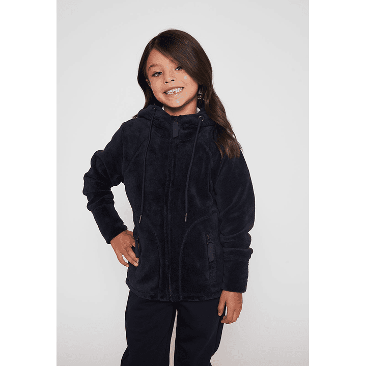 Polerón Niña Peludo Escolar Talla 6 a 16 Familyshop 2