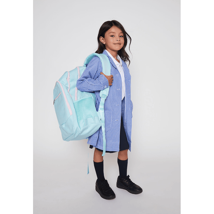 Delantal Niña Cuadrille Escolar Azul FamilyShop 3