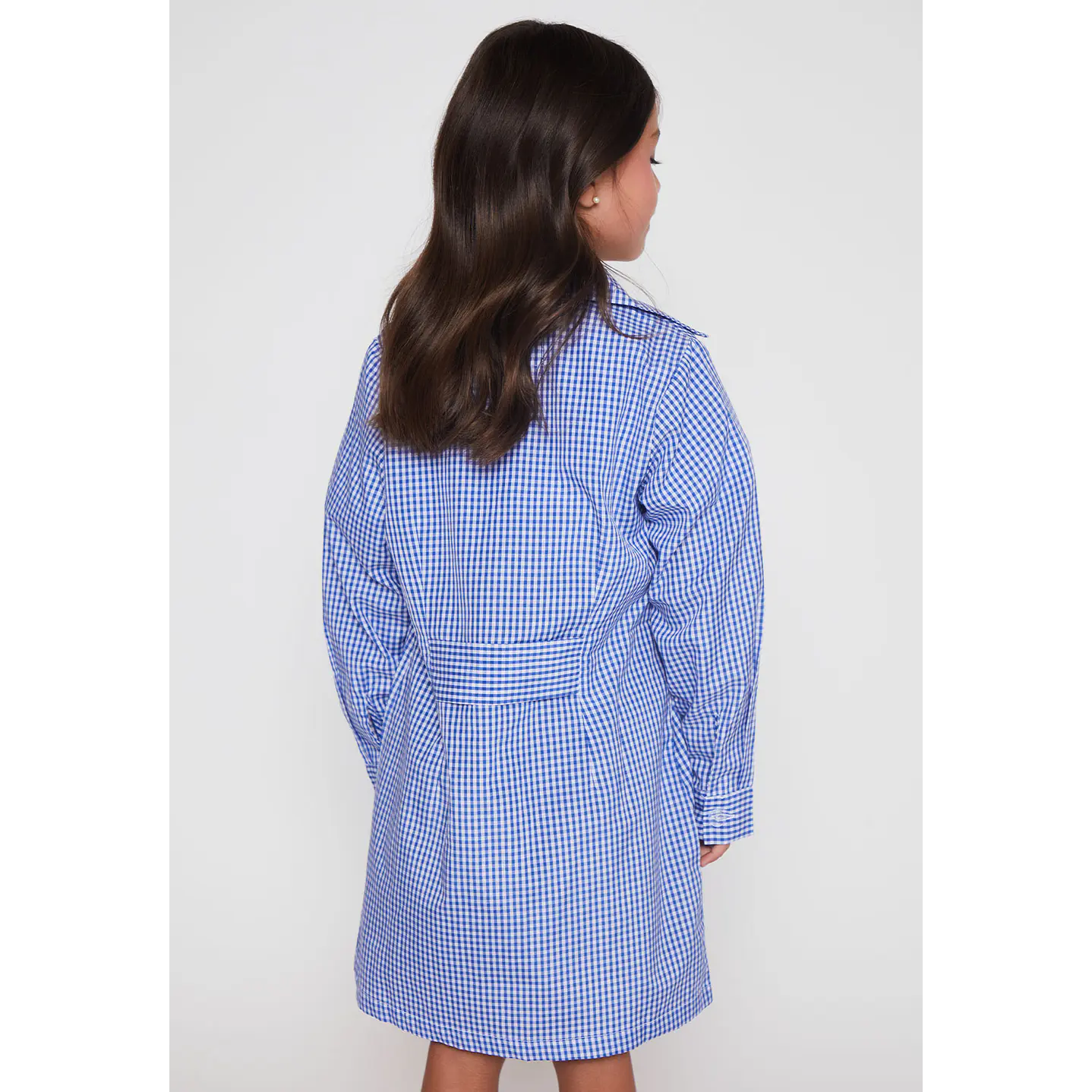 Delantal Niña Cuadrille Escolar Azul FamilyShop 2