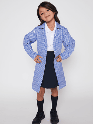 Delantela Niña Cuadrille Escolar Azul  FamilyShop