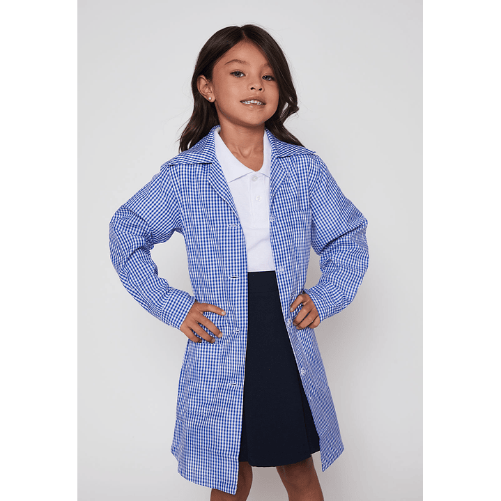 Delantal Niña Cuadrille Escolar Azul FamilyShop 7