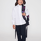 Blusa Escolar Blanca Tallas 6 a 16 Familyshop - Miniatura 4
