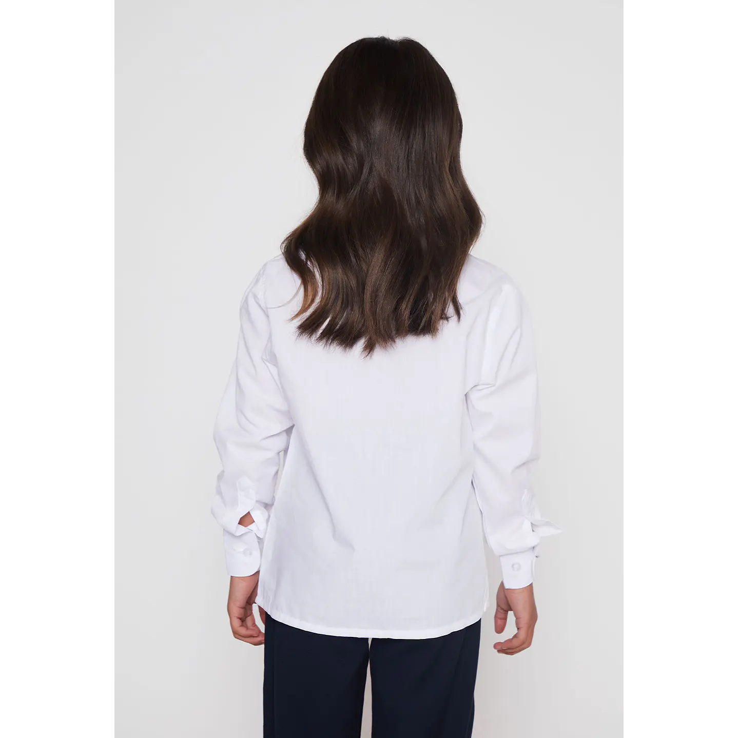 Blusa Escolar Blanca Tallas 6 a 16 Familyshop 6