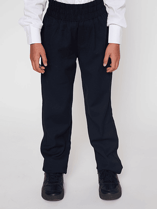 Pantalón Niña Básico Escolar Azul Familyshop