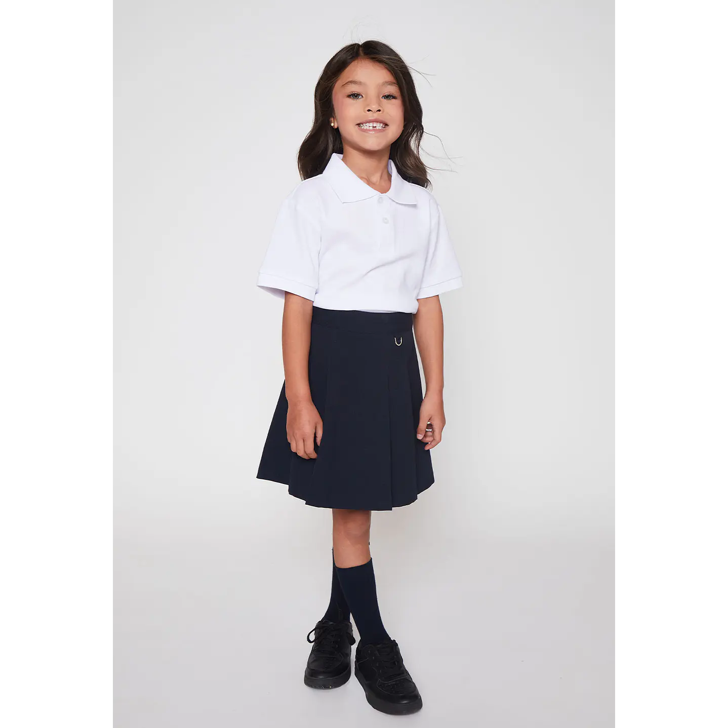 Falda Niña Escolar Azul Familyshop 2