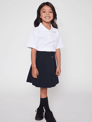 Falda Niña Escolar Azul Familyshop