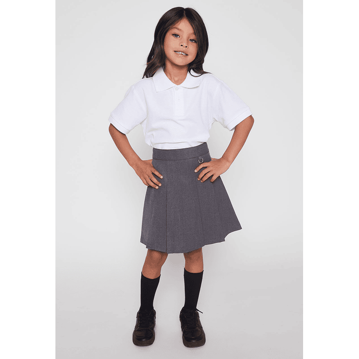 Falda Niña Escolar Gris Familyshop 2