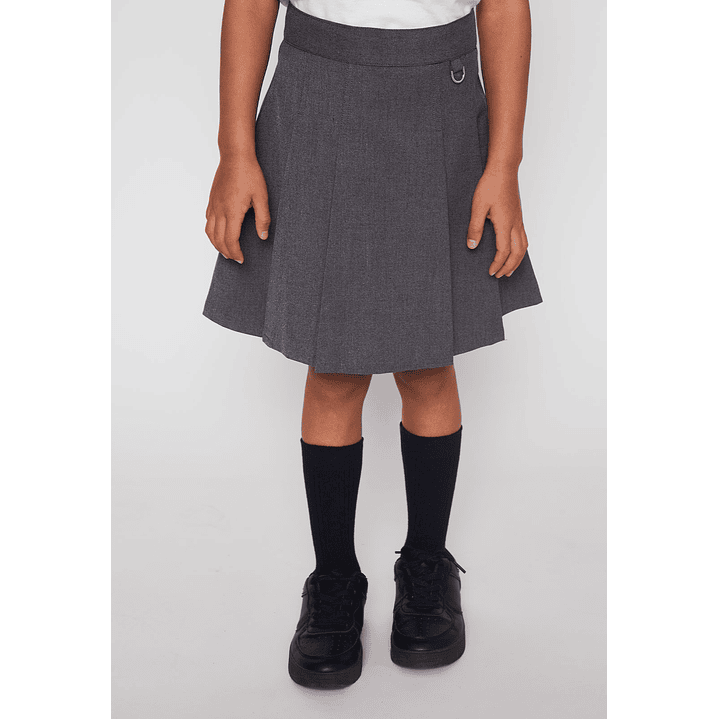 Falda Niña Escolar Gris Familyshop 1