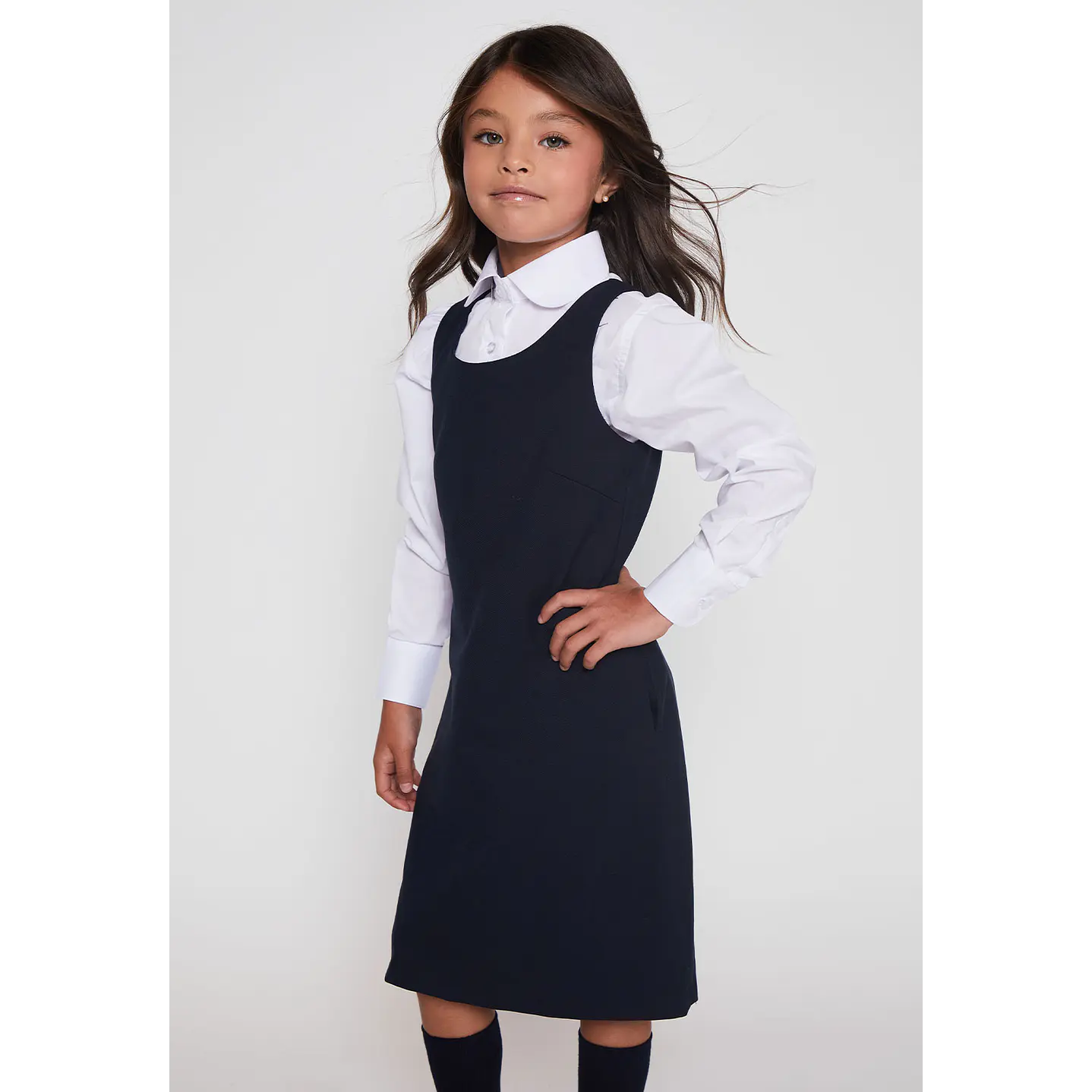 Jumper Azul Escolar Niña Tallas 6 a 16 Familyshop 1