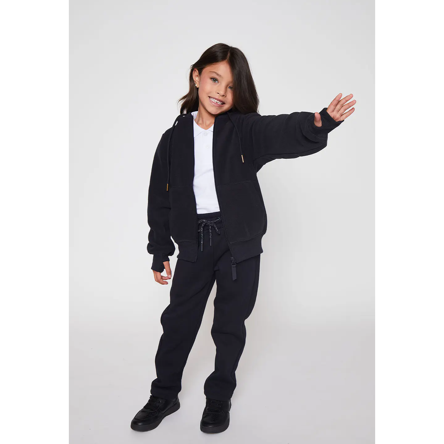 Polerón Polar Unisex Escolar Talla 6 a 16 Familyshop 4