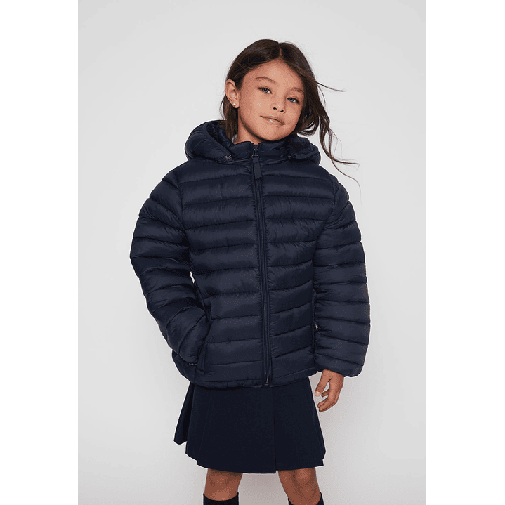 Parka Unisex Peludo Escolar Talla 6 a 16 Familyshop 2