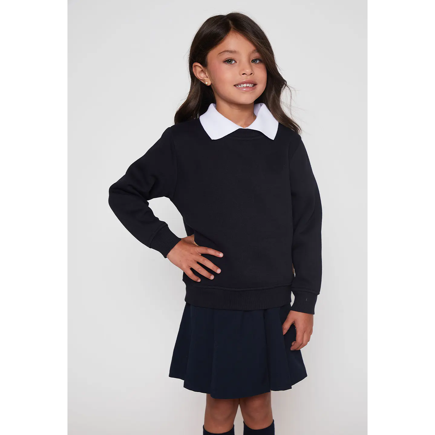Polerón Unisex Cuello Redondo Escolar Familyshop 5