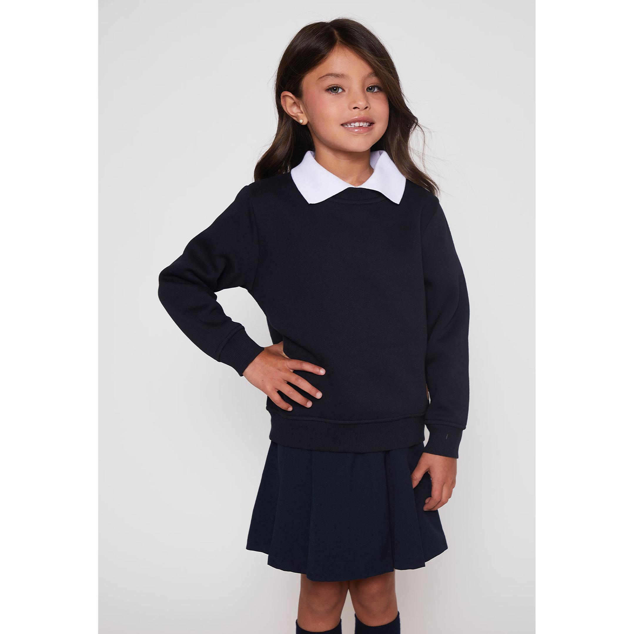 Polerón Unisex Cuello Redondo Escolar Familyshop 2