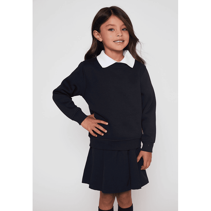 Polerón Unisex Cuello Redondo Escolar Familyshop 2