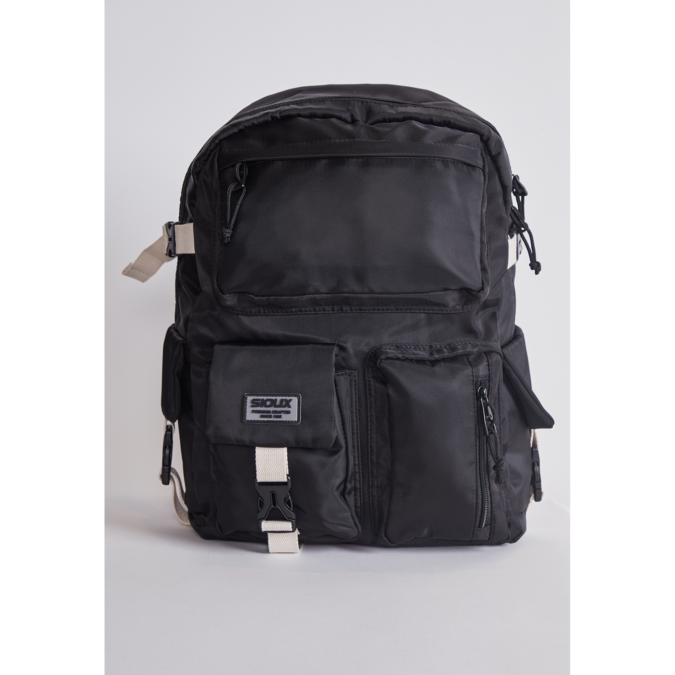 Mochila Multibolsillos Negro Familyshop 1