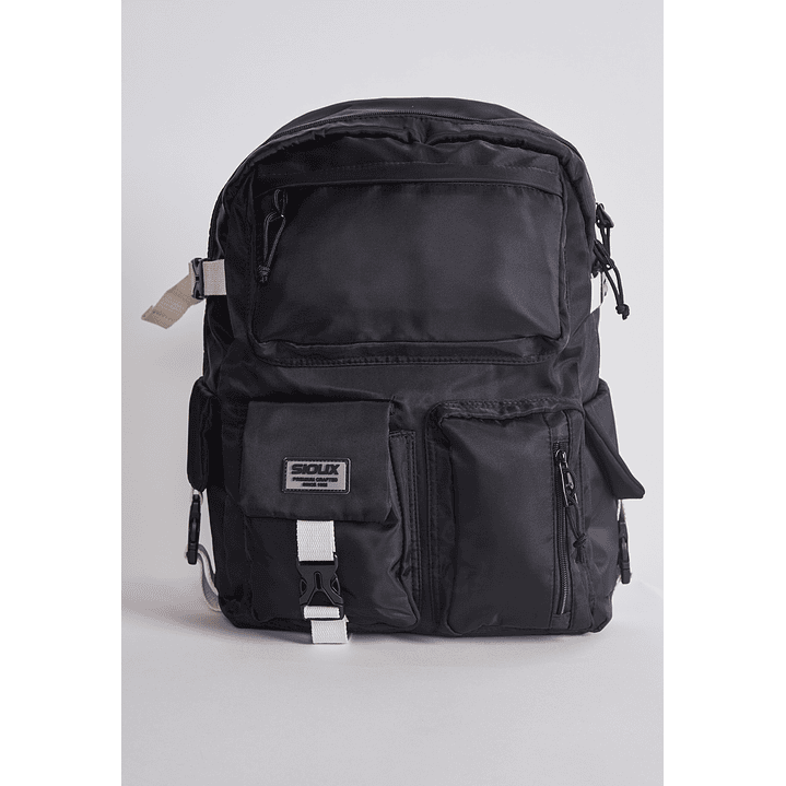 Mochila Multibolsillos Negro Familyshop 1