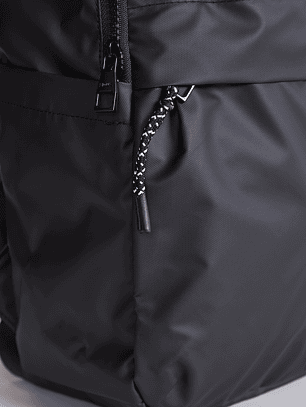 Mochila Bolsillos Negro Familyshop