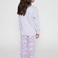 Pijama Jersey Niña Morado Familyshop - Miniatura 2