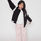 Chaqueta Varsity Niña Negro Familyshop - Miniatura 3