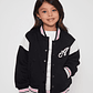 Chaqueta Varsity Niña Negro Familyshop - Miniatura 1