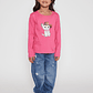 Polera Flecos Niña Fucsia Familyshop - Miniatura 3