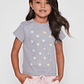 Polera Bordado Niña Celeste Familyshop - Miniatura 1
