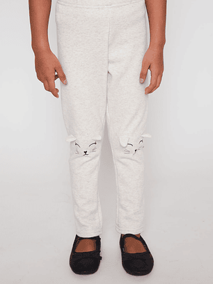 Calza Cat Niña Beige Familyshop