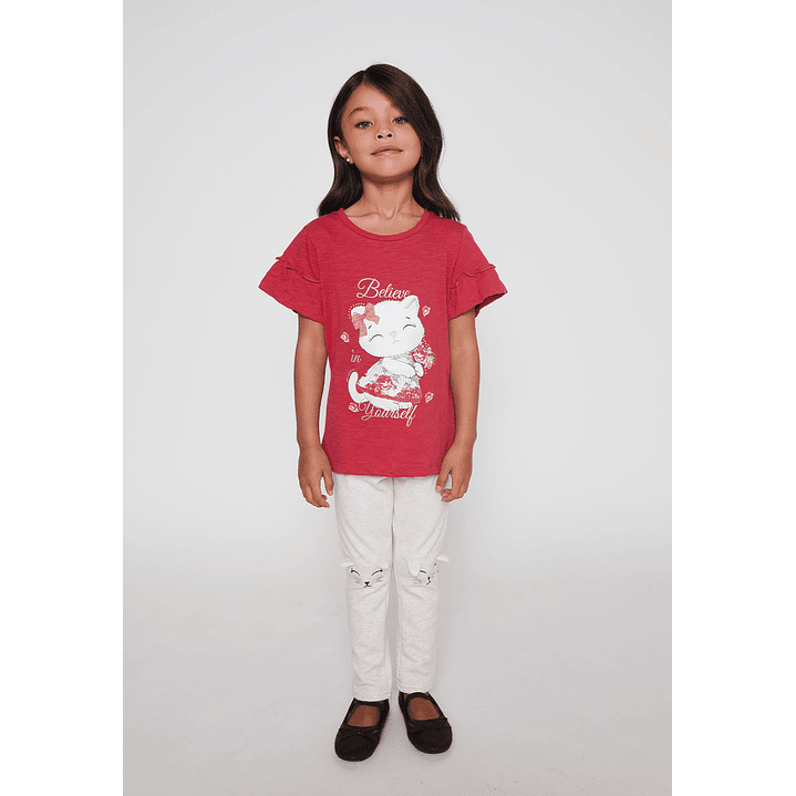 Calza Cat Niña Beige Familyshop 3