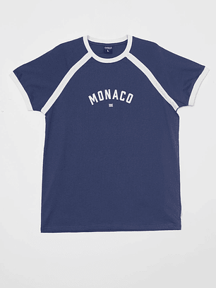 Polera College Hombre Azul Familyshop