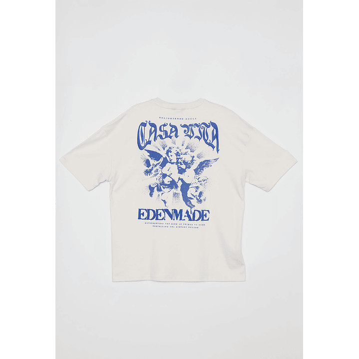 Polera Ángeles Hombre Beige Familyshop 2