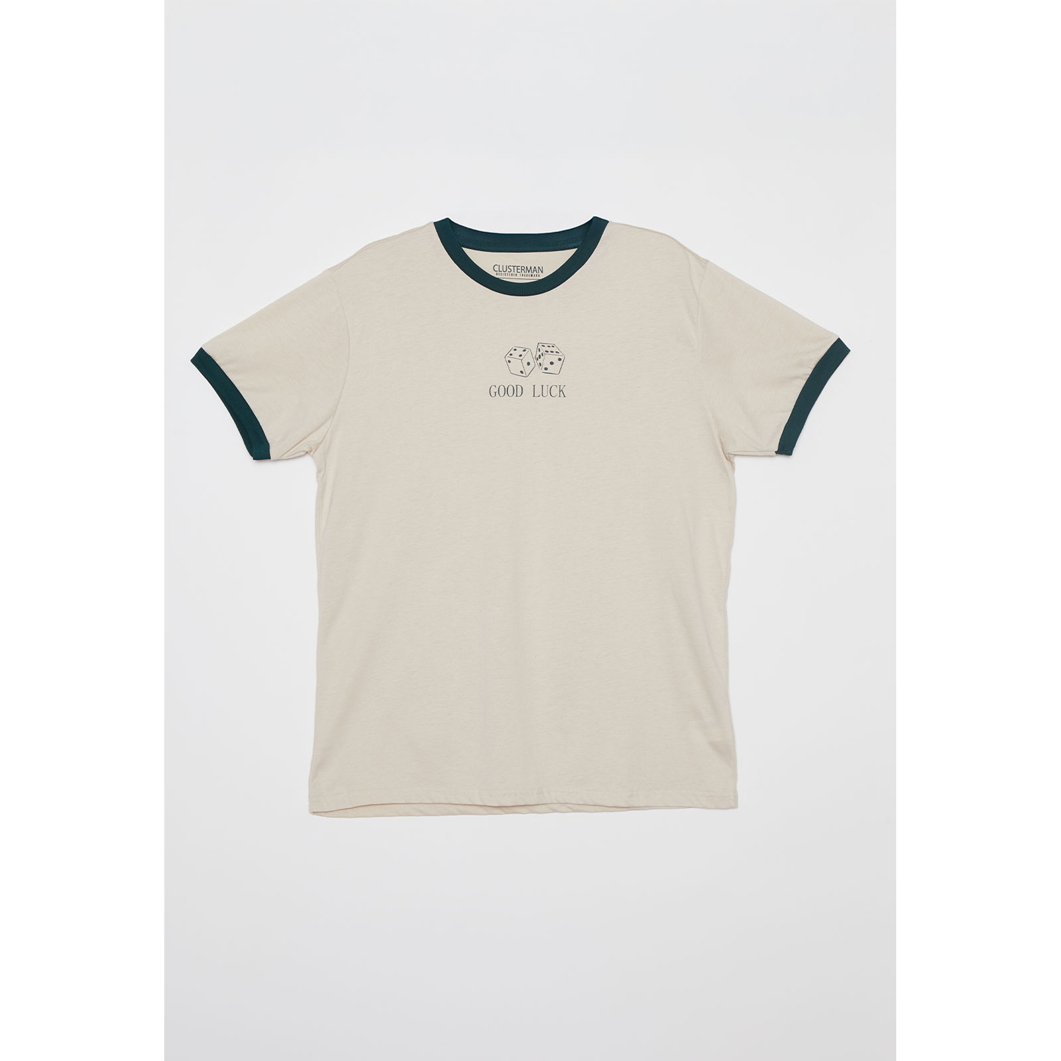 Polera Good Luck Hombre Beige Familyshop 1