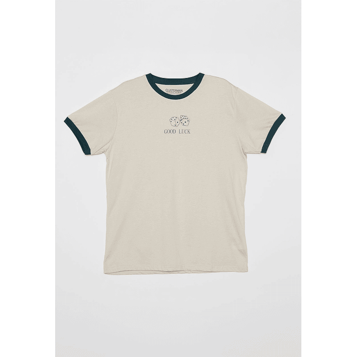 Polera Good Luck Hombre Beige Familyshop 1