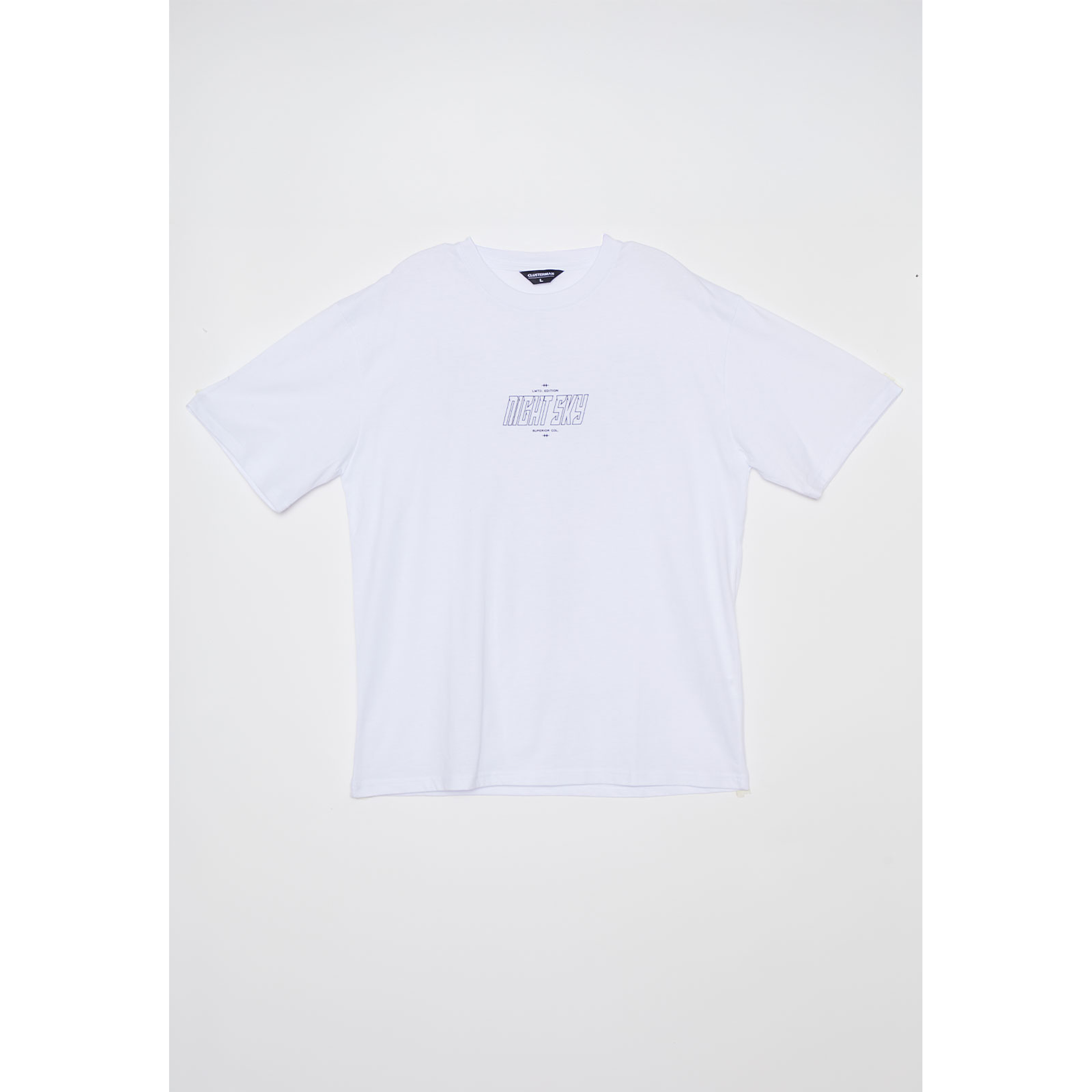 Polera Night Sky Hombre Blanco Familyshop 1