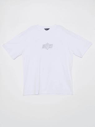 Polera Night Sky Hombre Blanco Familyshop