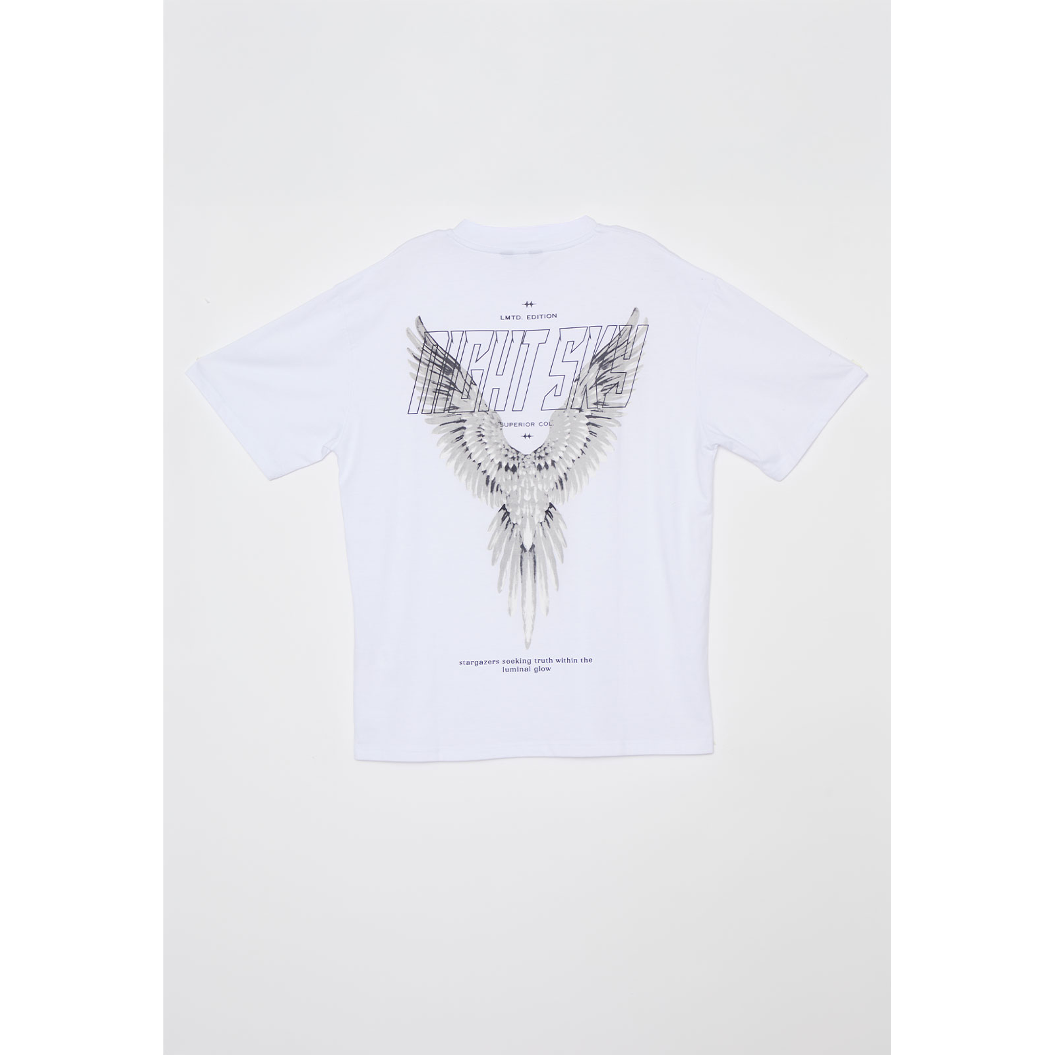 Polera Night Sky Hombre Blanco Familyshop 2