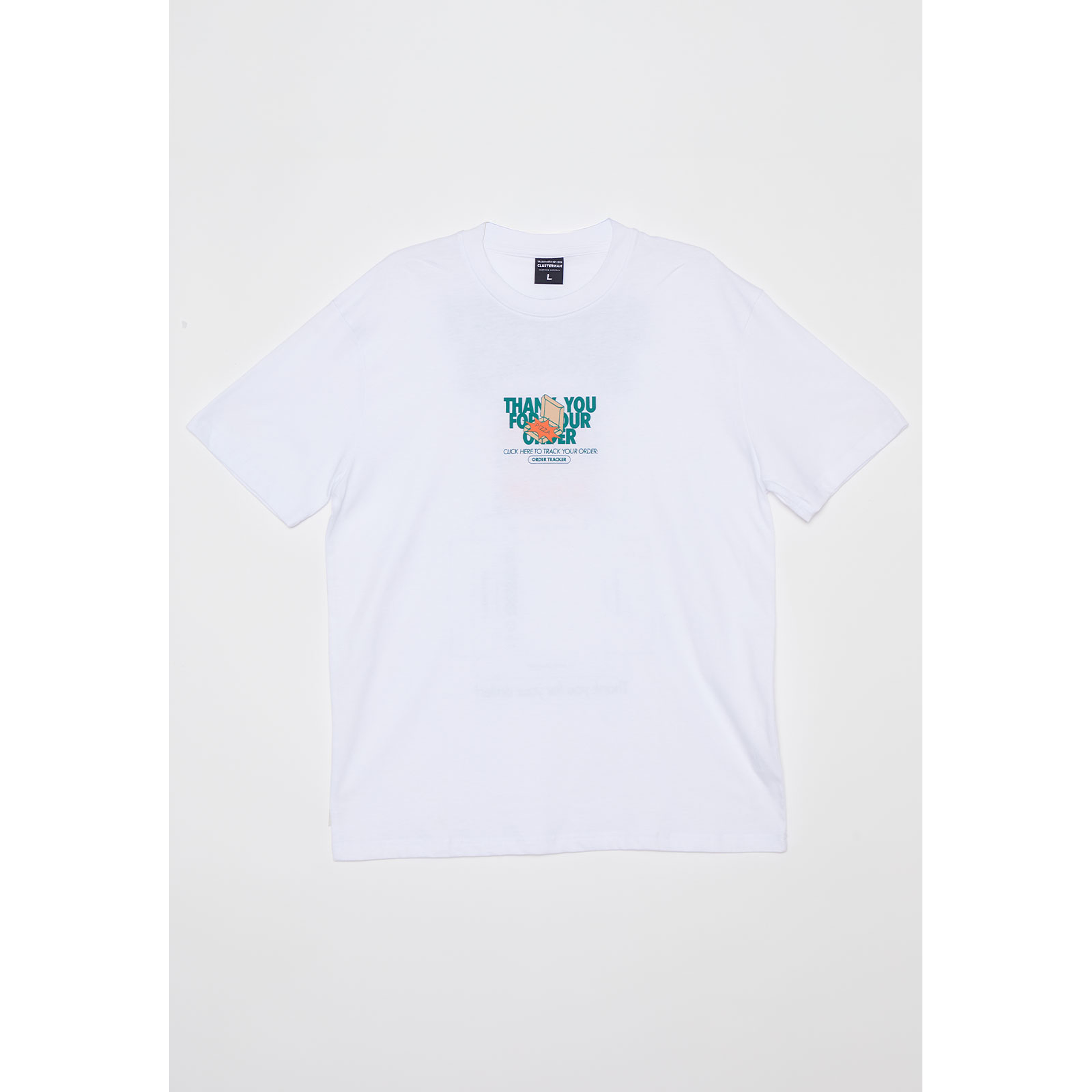 Polera Delivery Hombre Blanco Familyshop 1