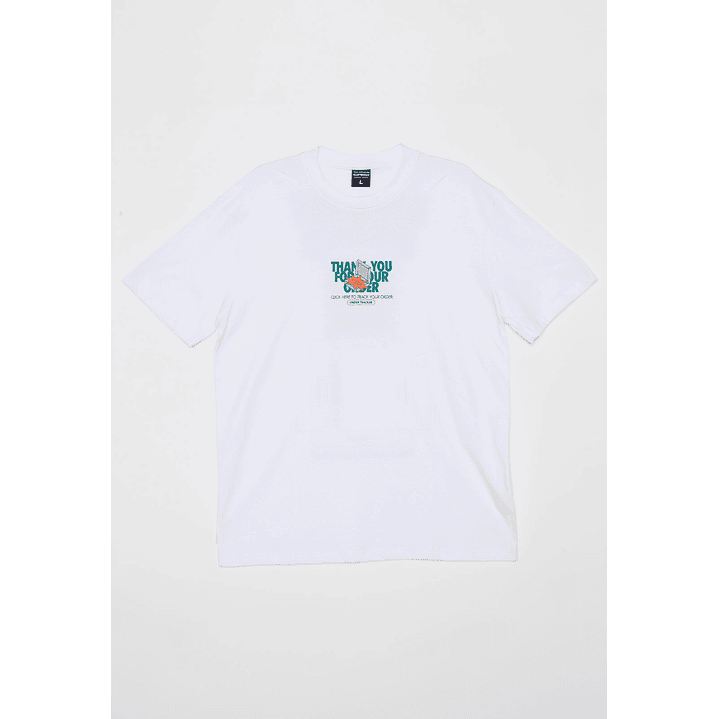 Polera Delivery Hombre Blanco Familyshop 1