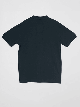 Polera Bordado London Hombre Gris Familyshop